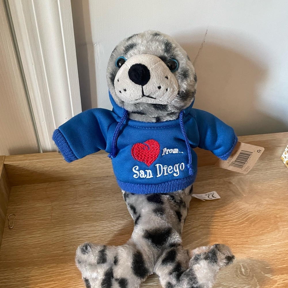 Love from San Diego stuffed animal